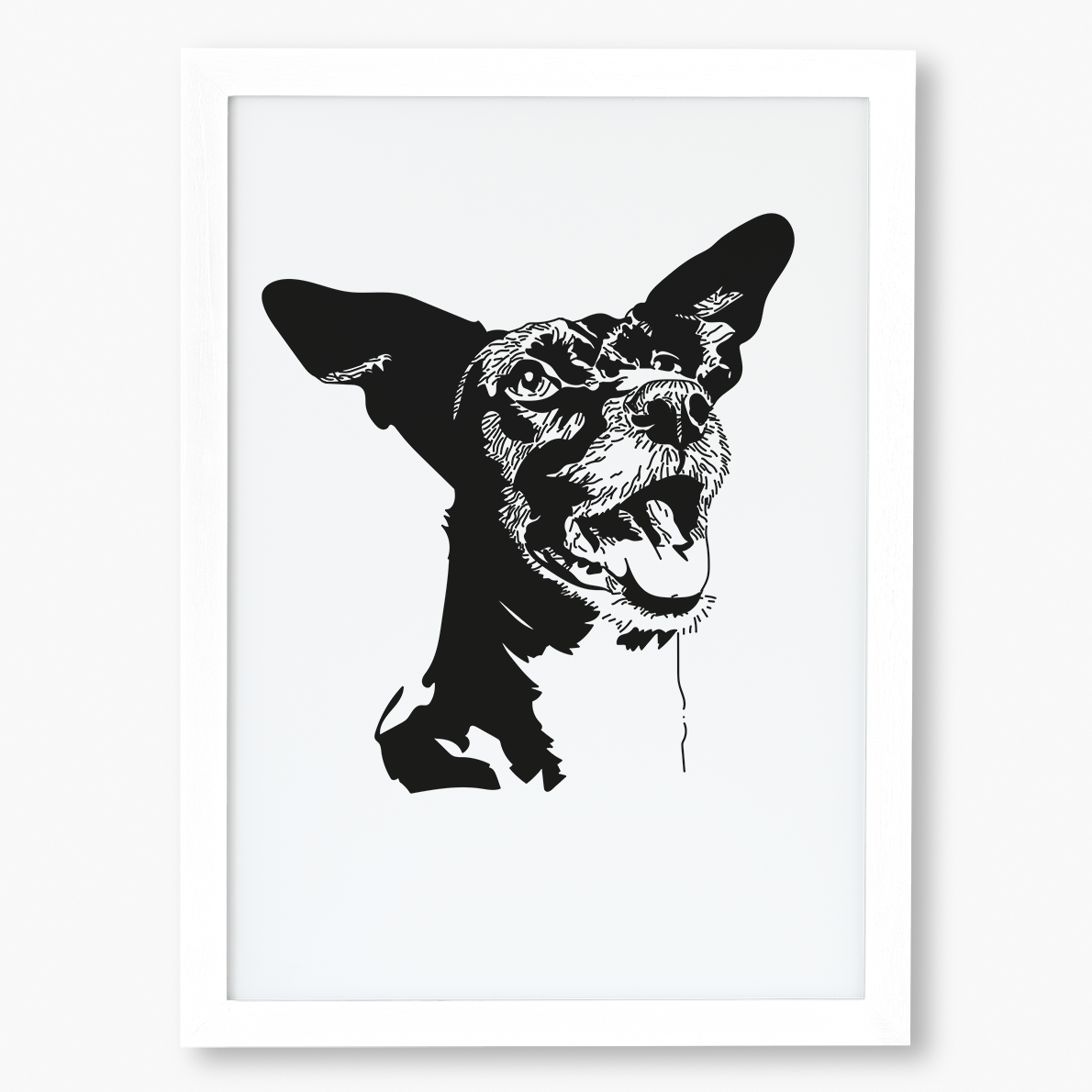 Cuadro Personalizado Estilo Esténcil