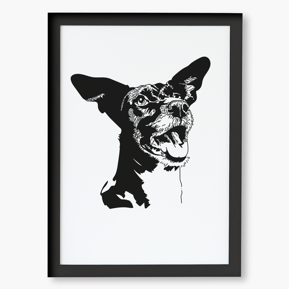 Cuadro Personalizado Estilo Esténcil