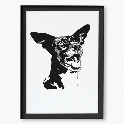 Cuadro Personalizado Estilo Esténcil