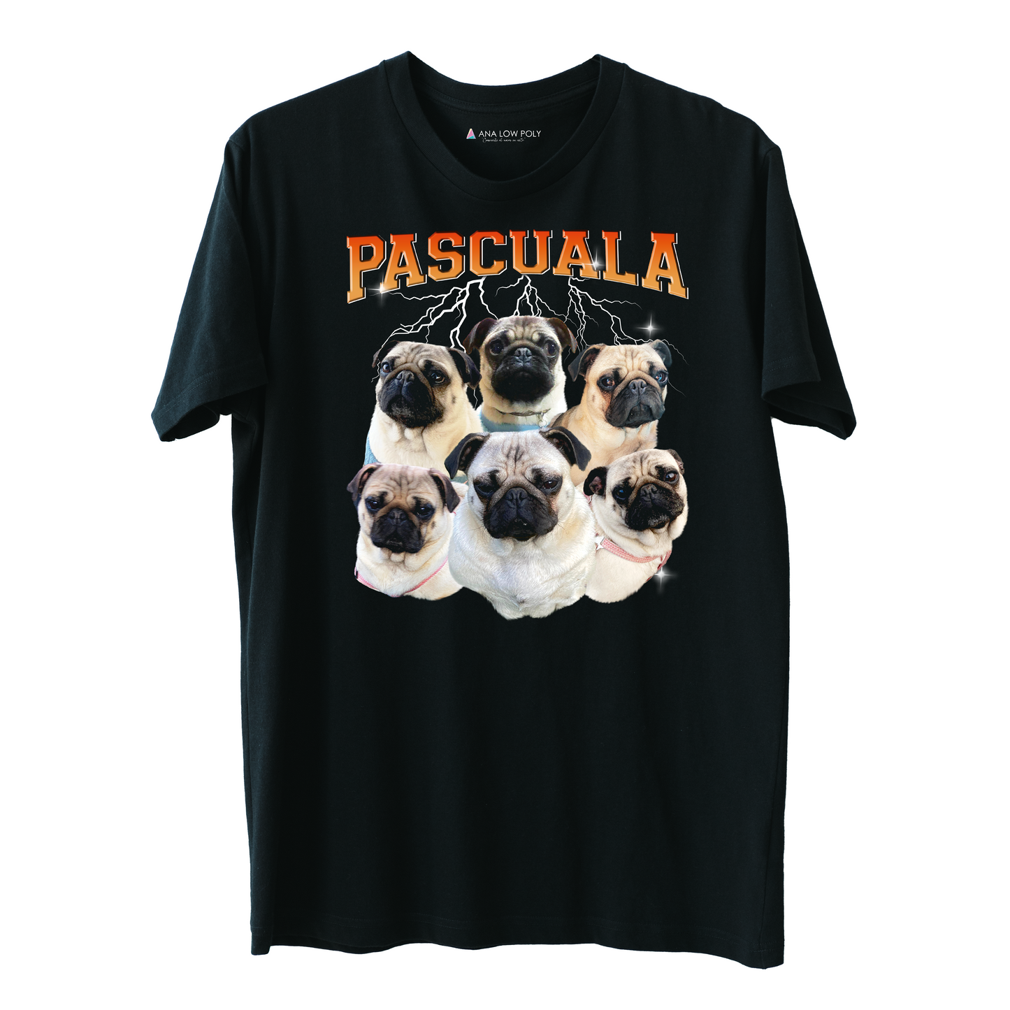 Polera Personalizada Estilo Collage