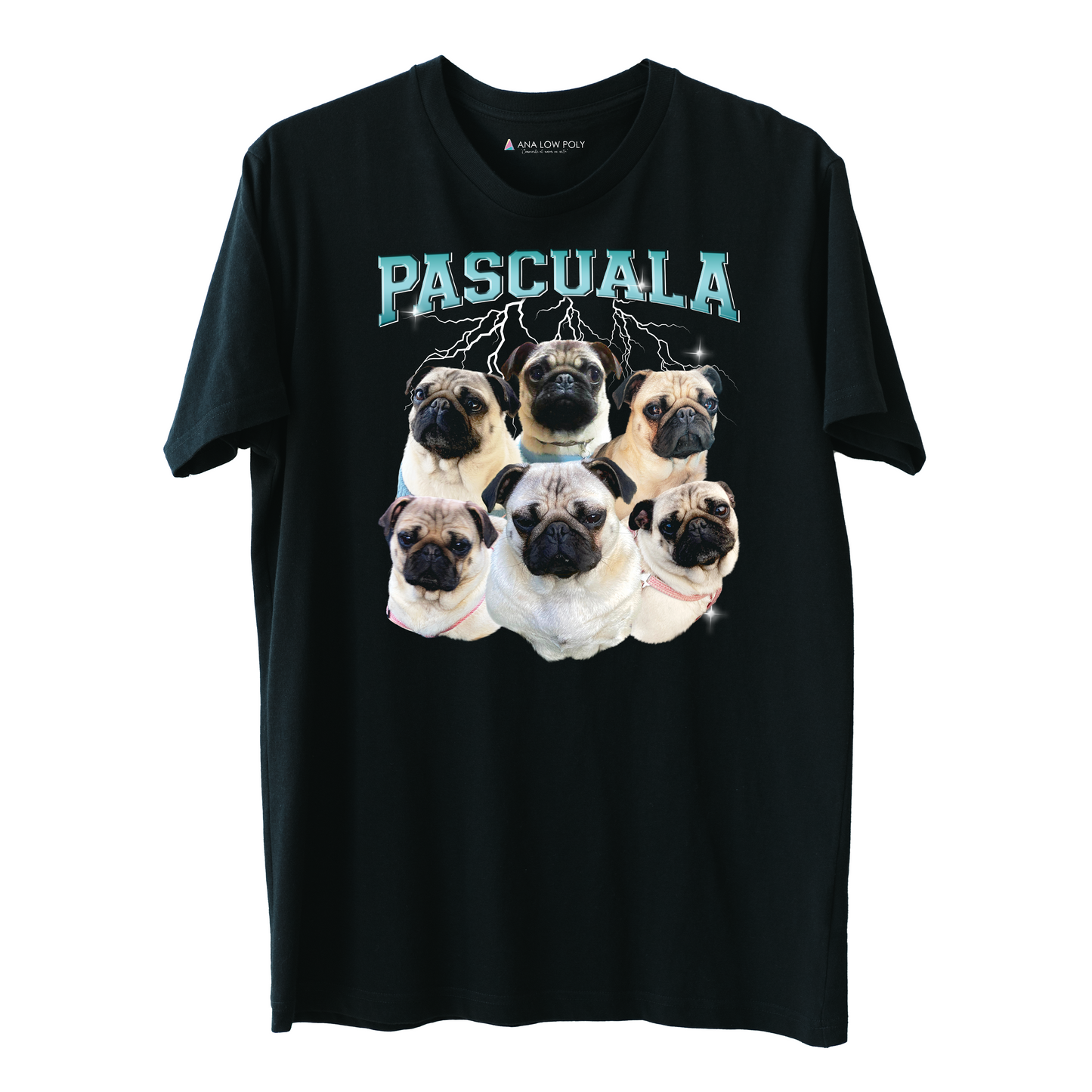 Polera Personalizada Estilo Collage