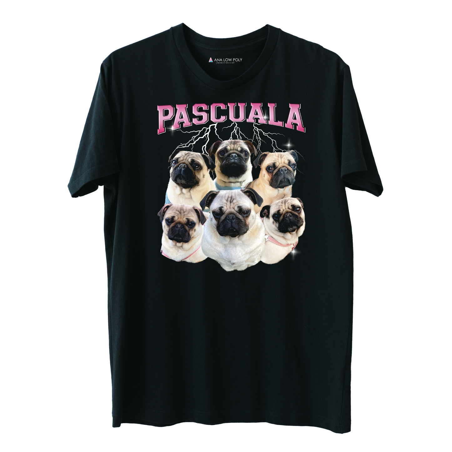 Polera Personalizada Estilo Collage