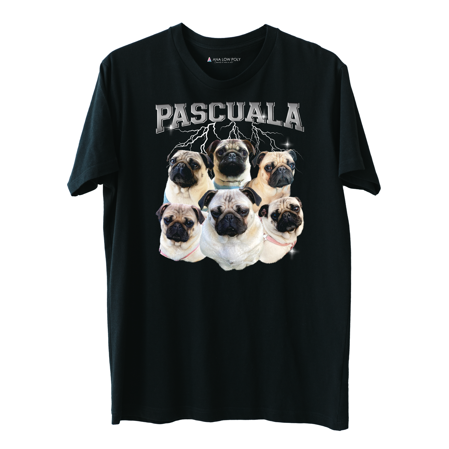 Polera Personalizada Estilo Collage