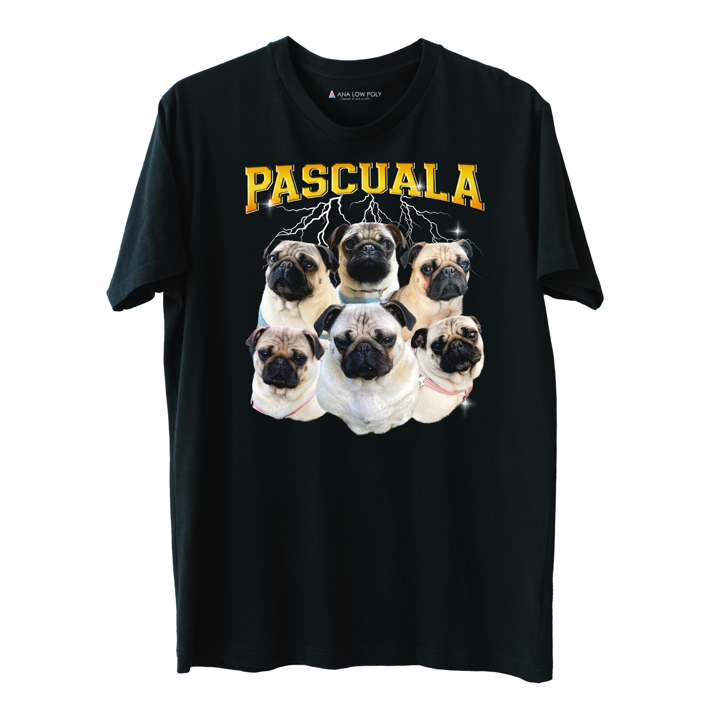 Polera Personalizada Estilo Collage