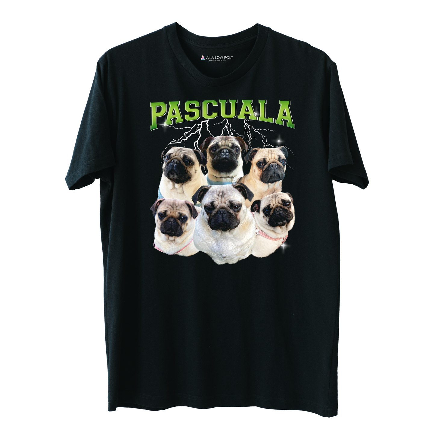 Polera Personalizada Estilo Collage