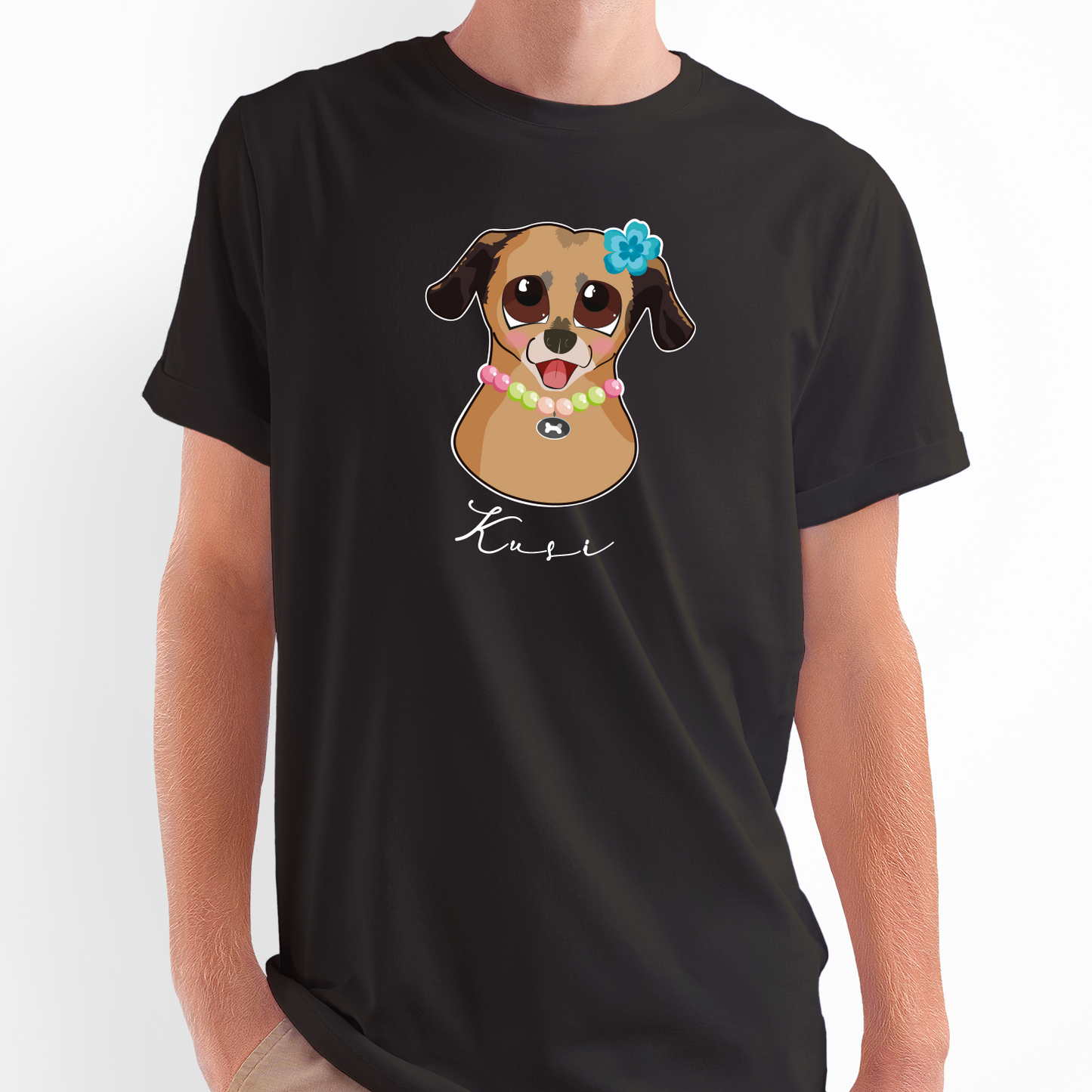 Polera Personalizada Estilo Caricatura