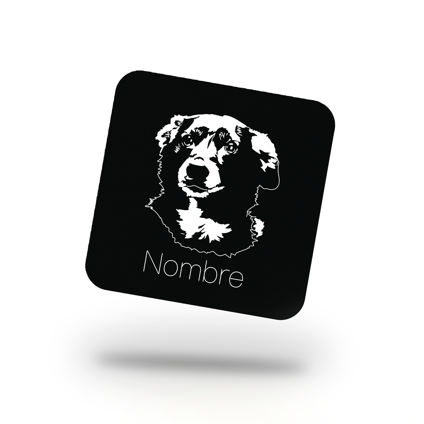 Pack Posavasos Personalizados Estilo Esténcil