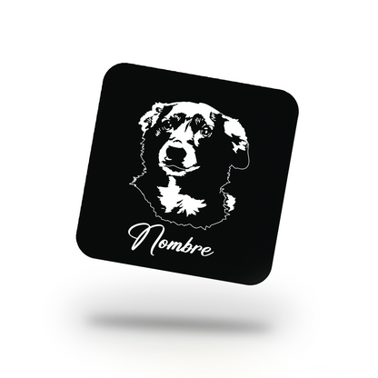 Pack Posavasos Personalizados Estilo Esténcil