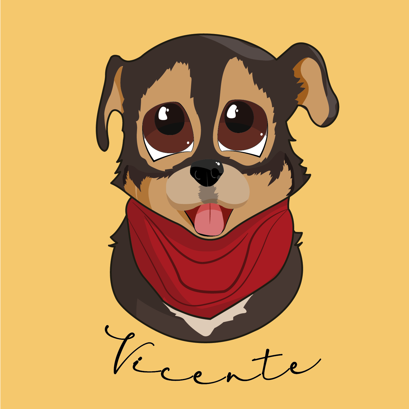 Retrato Digital Estilo Caricatura