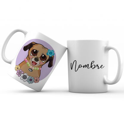 Taza Personalizada Estilo Caricatura
