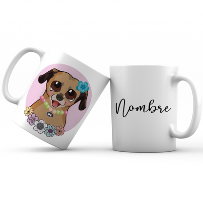 Taza Personalizada Estilo Caricatura