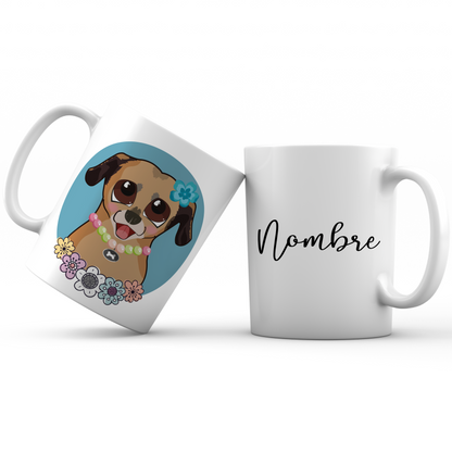 Taza Personalizada Estilo Caricatura