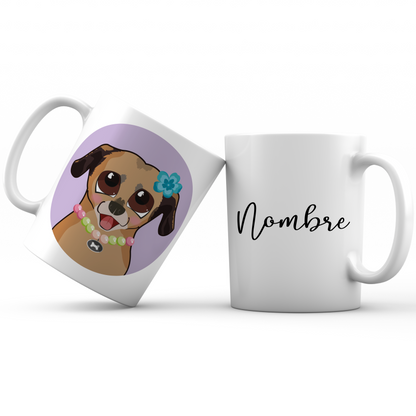 Taza Personalizada Estilo Caricatura