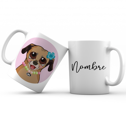 Taza Personalizada Estilo Caricatura
