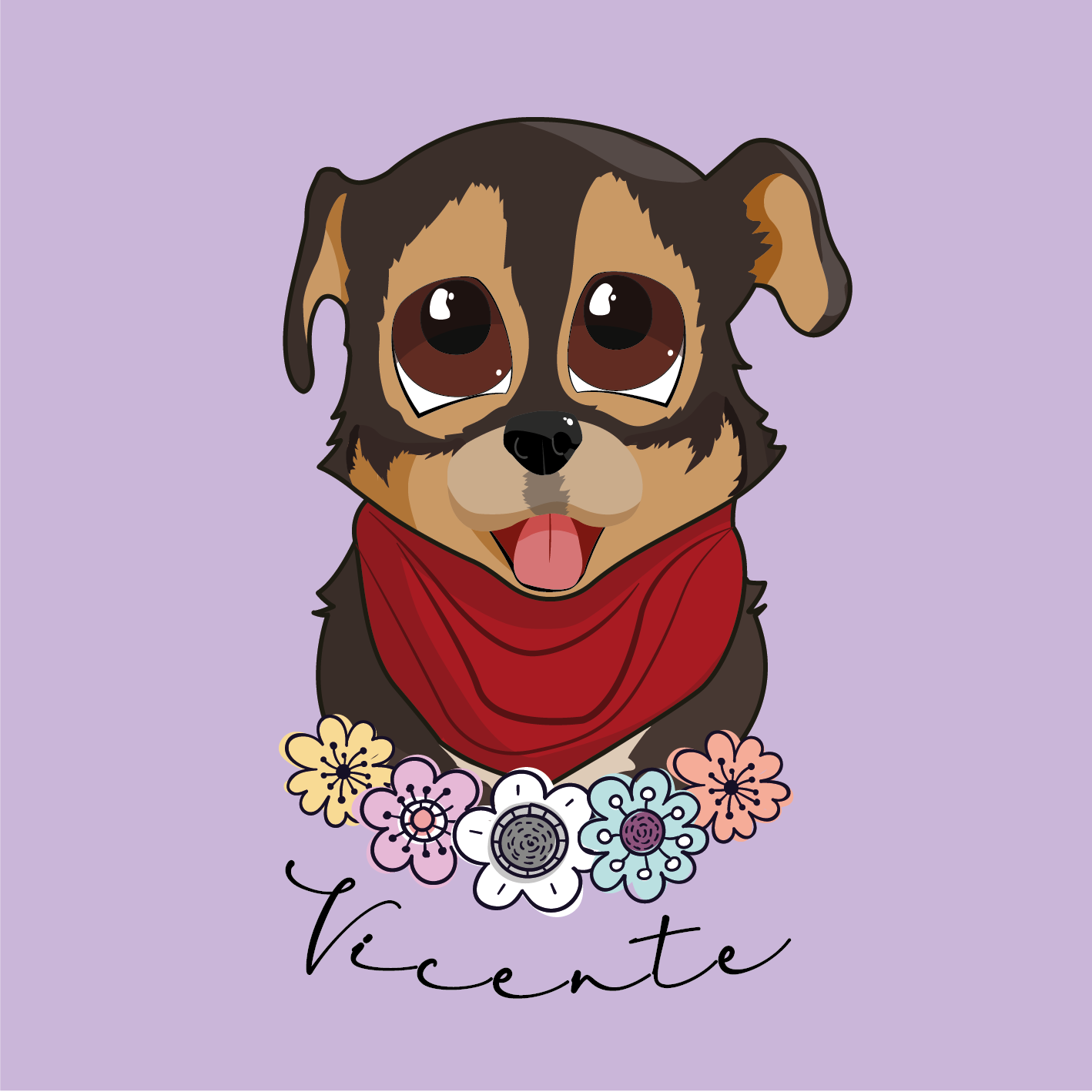 Retrato Digital Estilo Caricatura