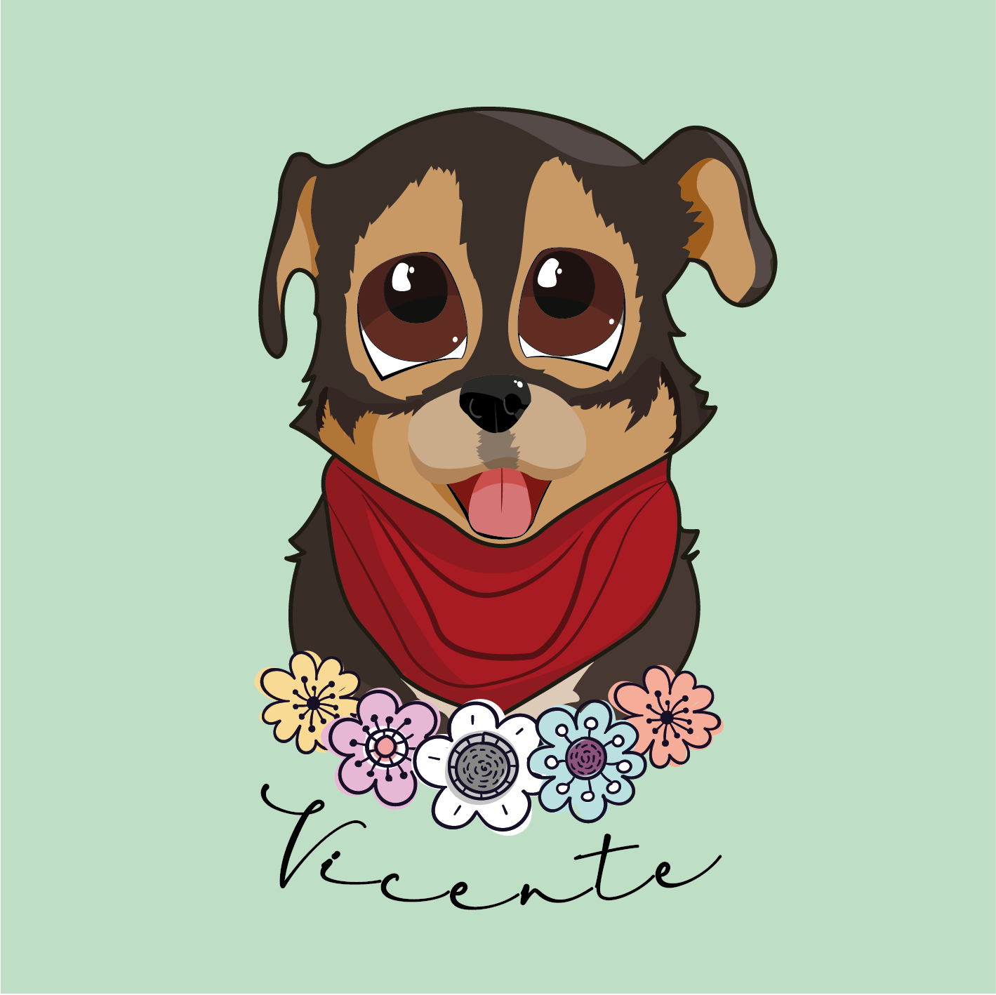 Retrato Digital Estilo Caricatura