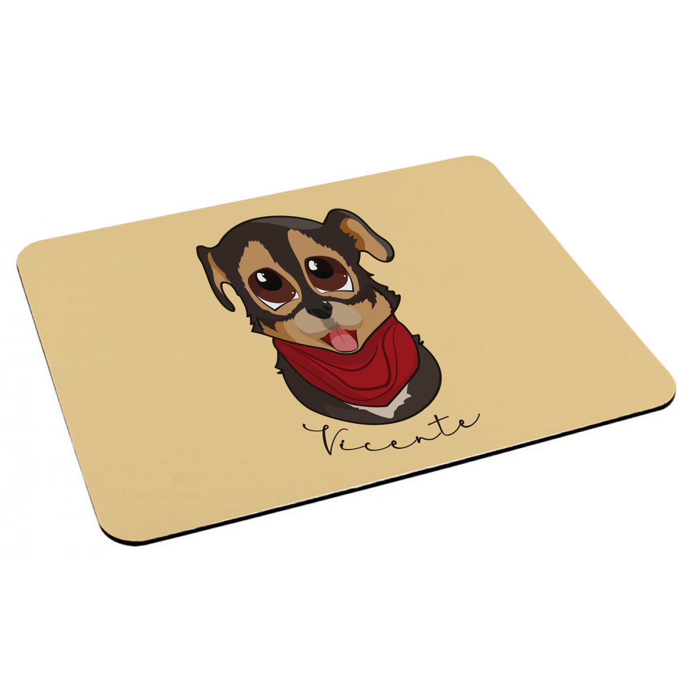 Mouse Pad Rectangular Personalizado Estilo Caricatura