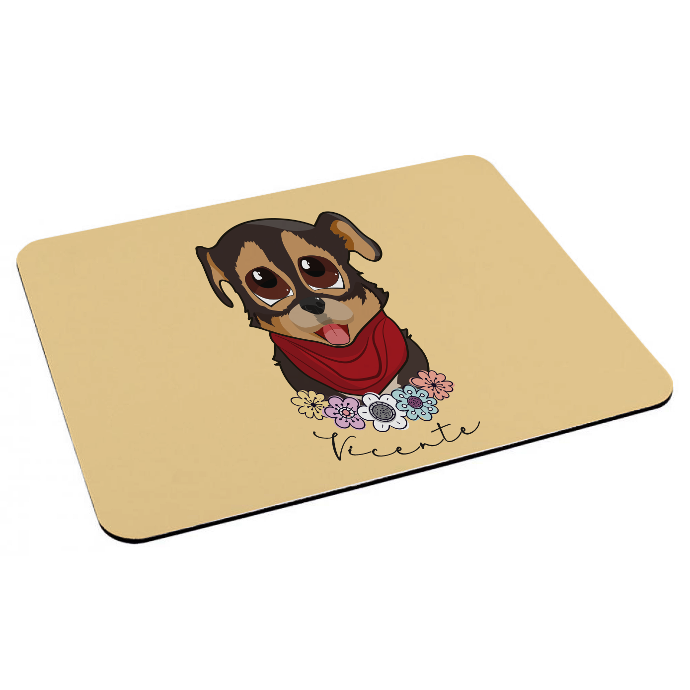 Mouse Pad Rectangular Personalizado Estilo Caricatura