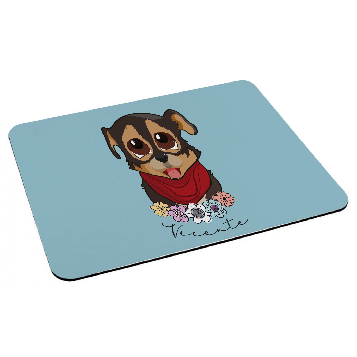 Mouse Pad Rectangular Personalizado Estilo Caricatura