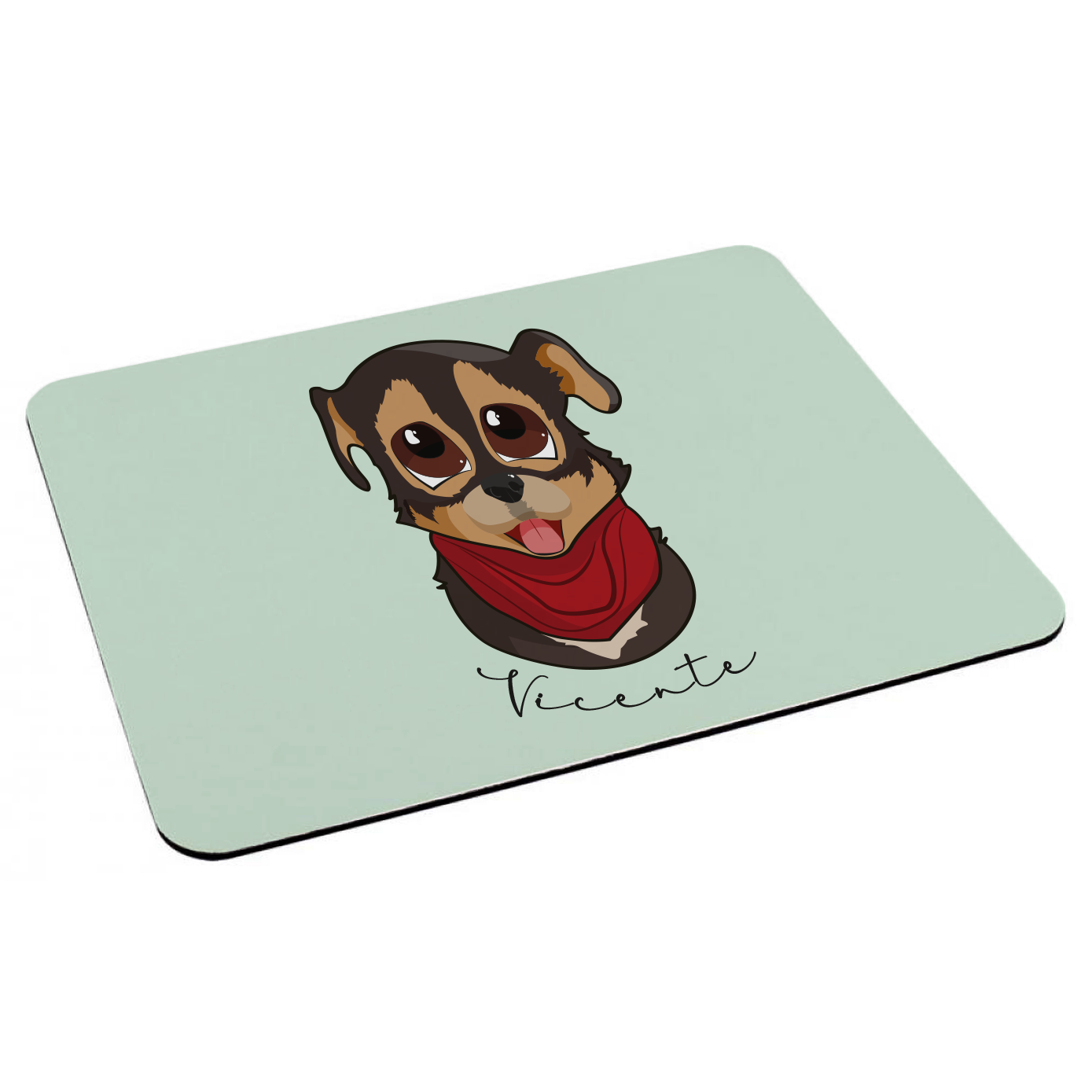 Mouse Pad Rectangular Personalizado Estilo Caricatura
